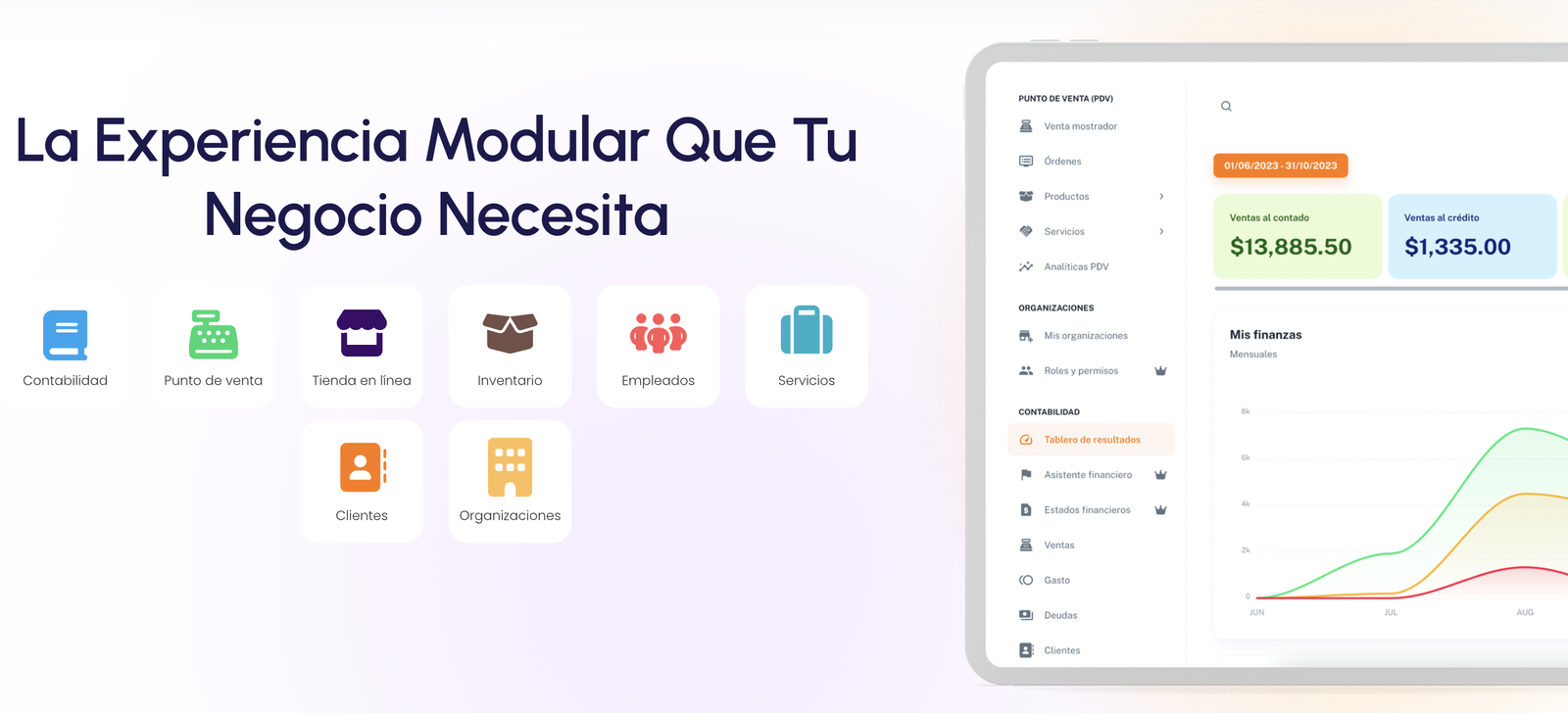 Cabal App ofrece una experiencia modular intuitiva y muy fácil de usar.