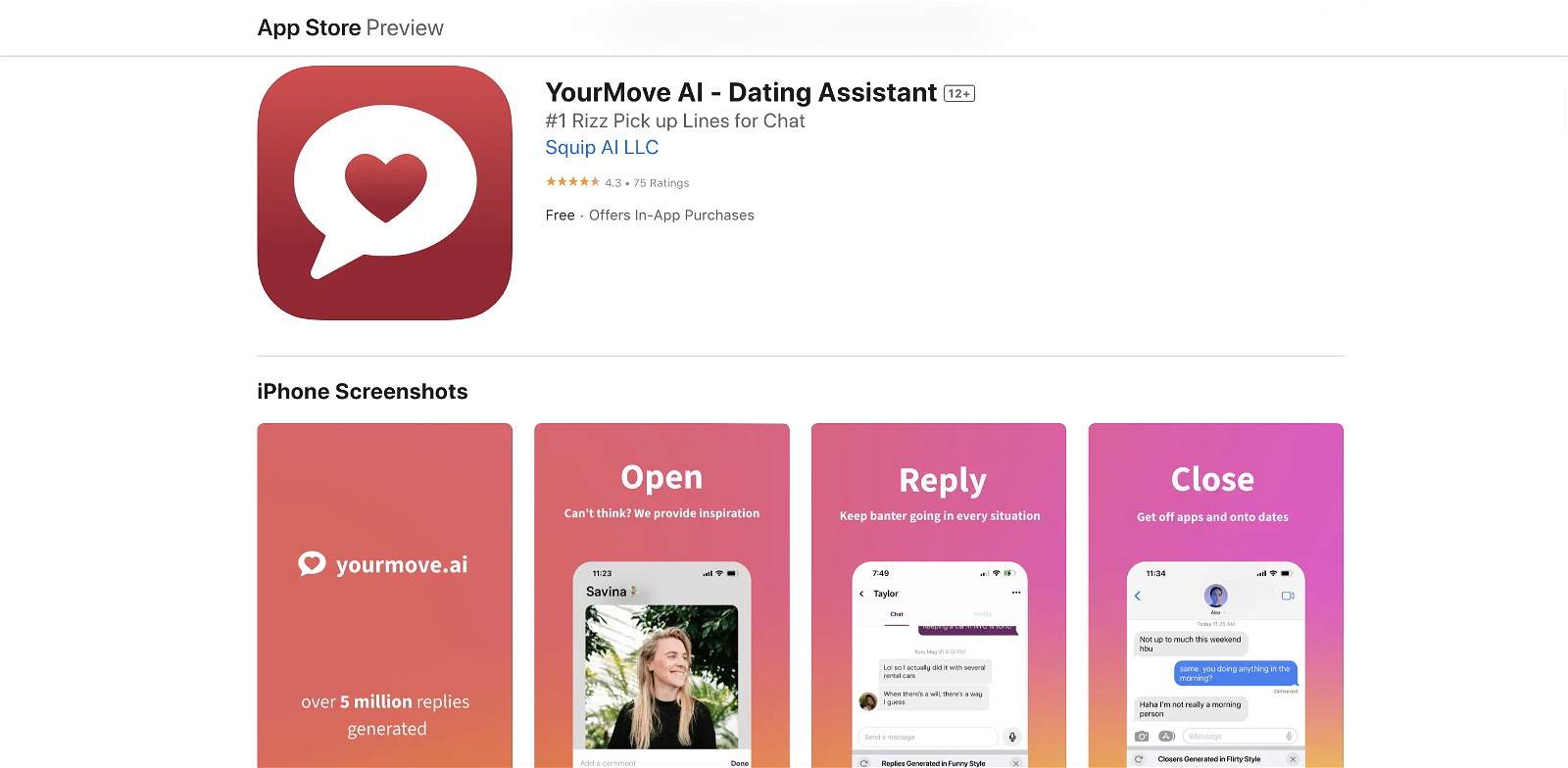 YourMove iOS App on the App Store