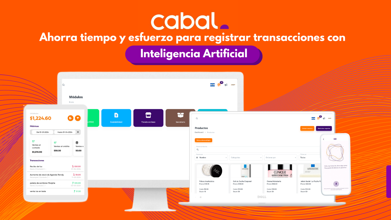 Cabal App, finanzas para negocio, gestión financiera